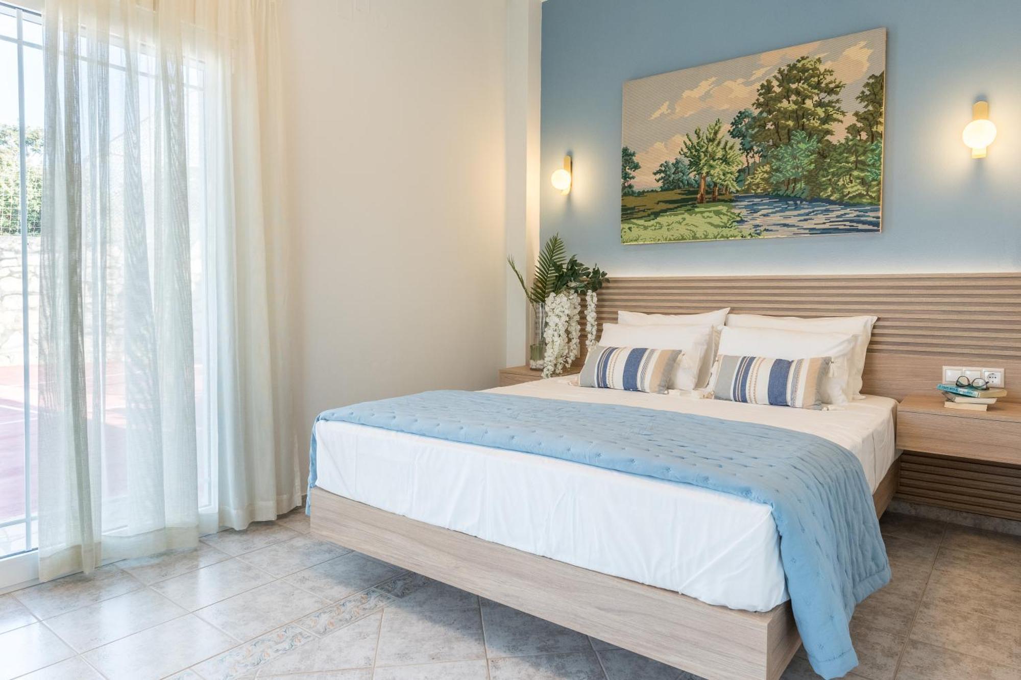 Amazing View Villa Aliki With Infinity Pool & Spa Ligaria  Bagian luar foto
