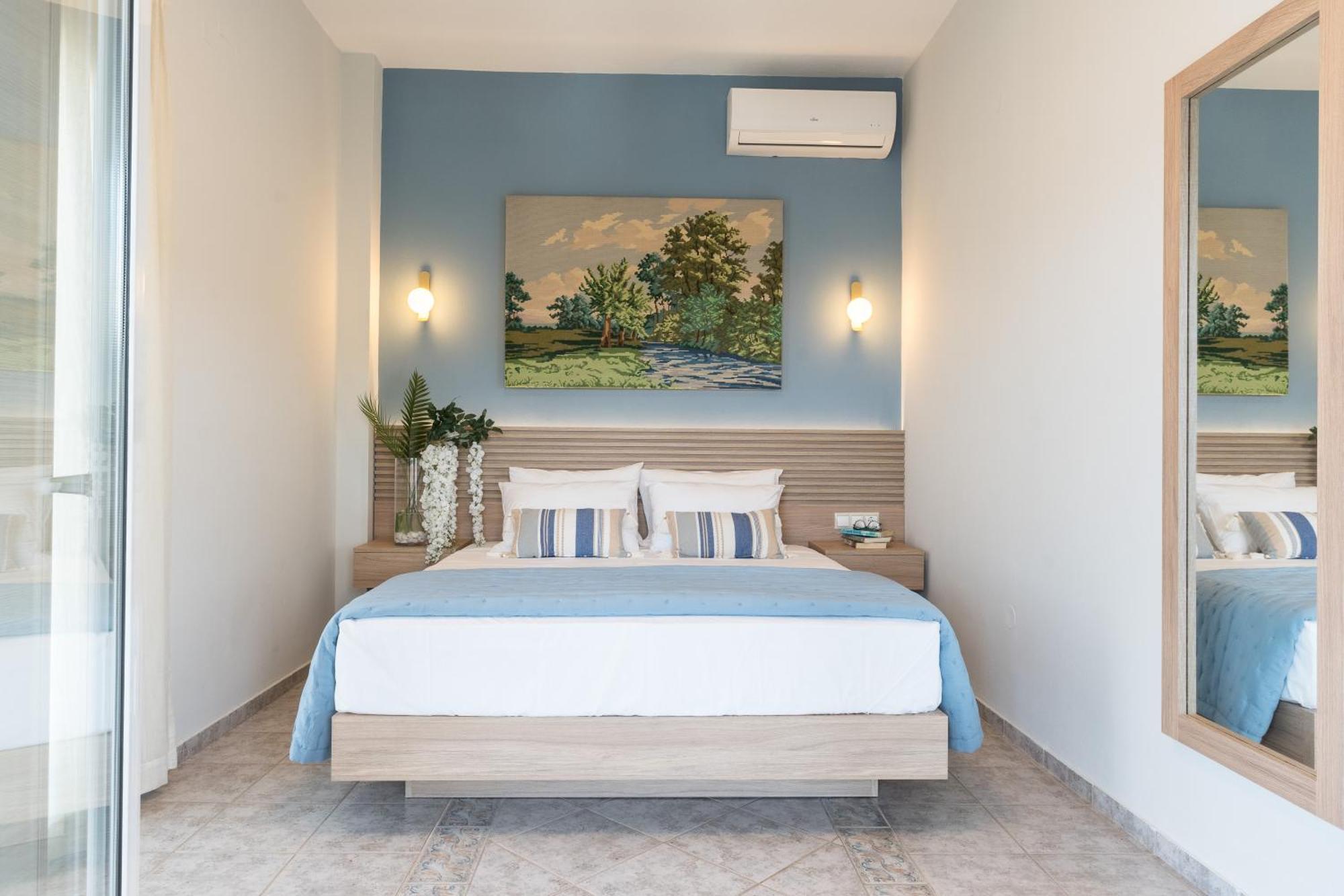 Amazing View Villa Aliki With Infinity Pool & Spa Ligaria  Bagian luar foto